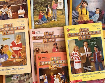 The Babysitters Club by Ann M. Martin - Apple Paperbacks - Assorted Titles