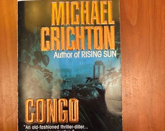 Congo by Michael Crichton - 1993 Ballantine Paperback