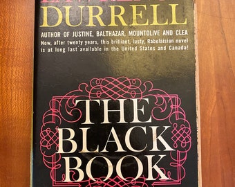 El libro negro de Lawrence Durrell - Pocket Books Cardinal Edition - 1962 Tapa blanda