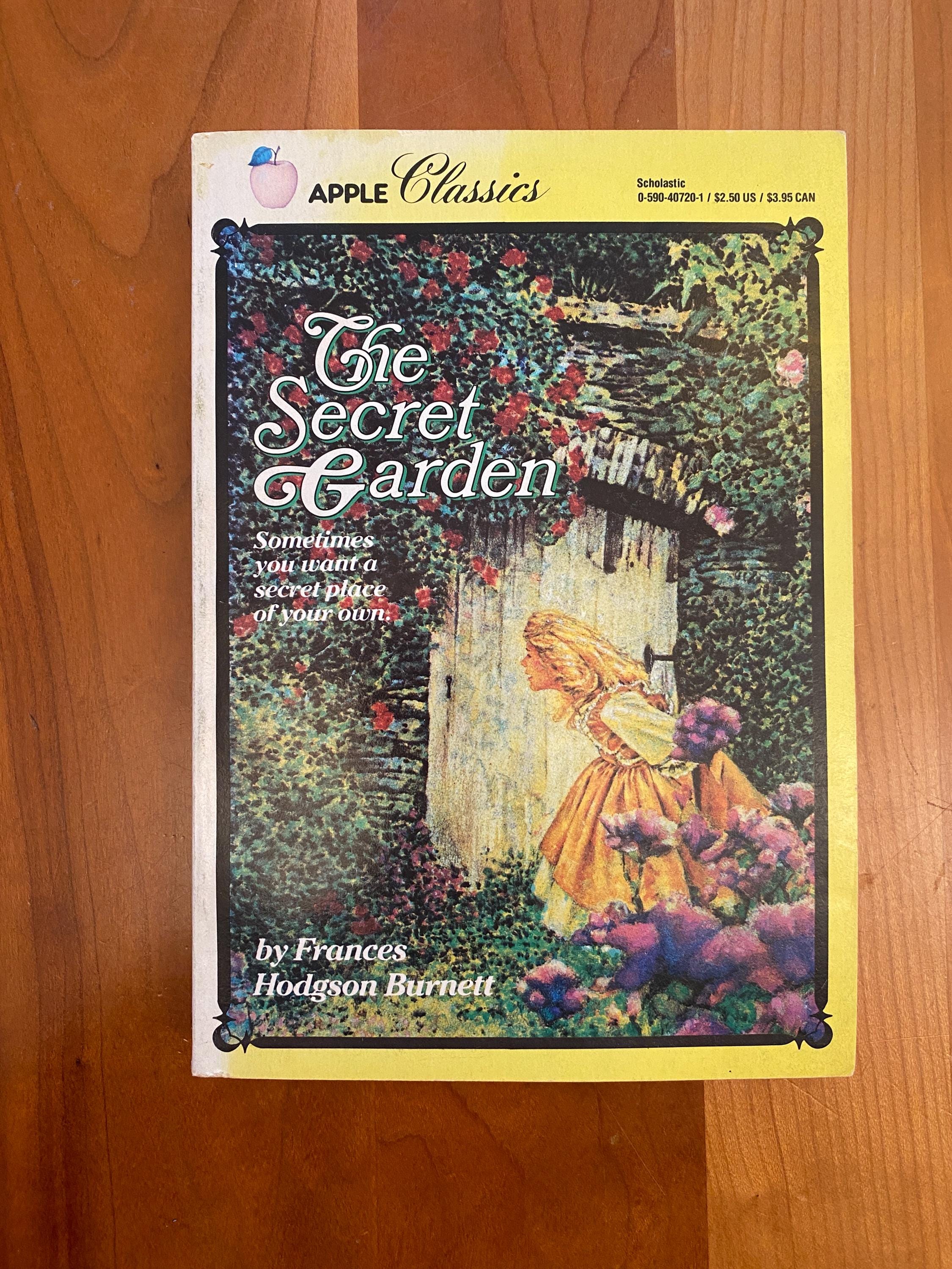 The Secret Garden by Frances Hodgson Burnett - Scholastic/apple