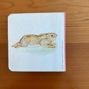 L'histoire d'un mauvais lapin féroce de Beatrix Potter Chatham River Press Mini livre cartonné abrégé image 2