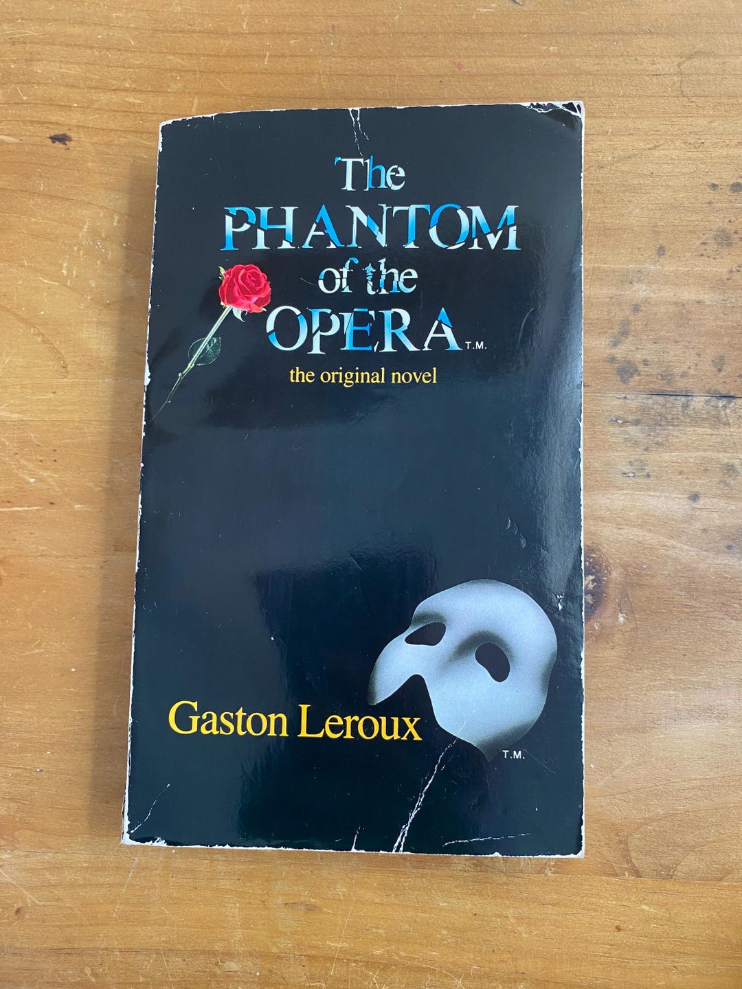 The Phantom of the Opera by Gaston Leroux - 1992 Harper Perennial - Etsy