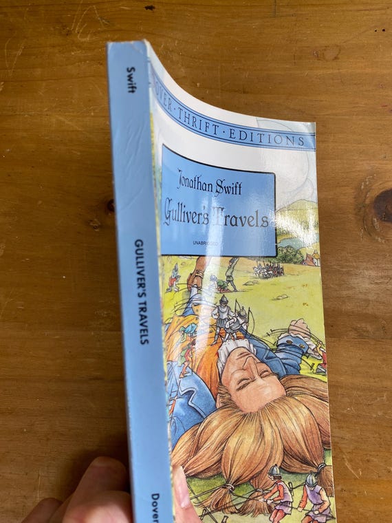 Gulliver's Travels by Jonathan Swift - Dover Thrift 1996 - Etsy