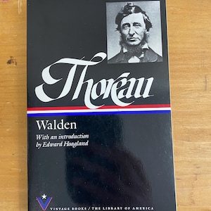 Walden by Henry David Thoreau -  1991 Library of America
