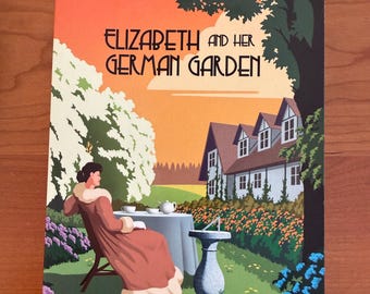 Elisabetta e il suo giardino tedesco di Elizabeth Von Arnim - Vintage UK