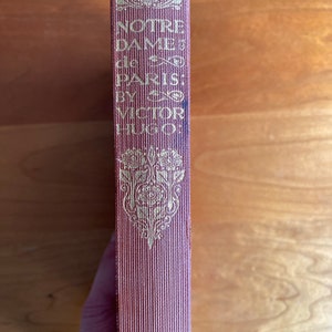 Notre Dame de Paris de Victor Hugo - Everyman's Library 1927 - El jorobado de Notre Dame