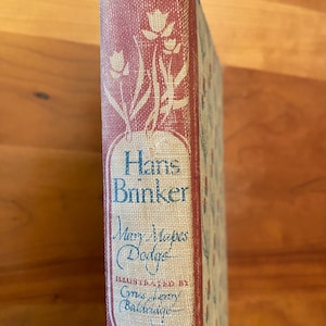 Hans Brinker and the Silver Skates by Mary Mapes Dodge - Illustrated Junior Library 1945