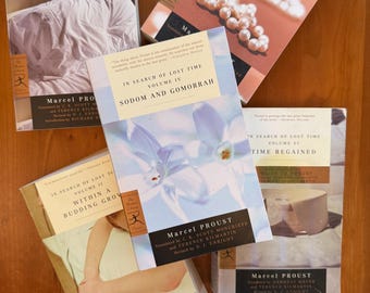 In Search of Lost Time by Marcel Proust  -  Modern Library Trade Paperbacks