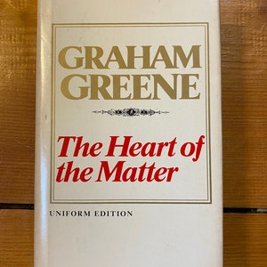 The Heart Of The Matter autorstwa Grahama Greene'a - 1981 Książka w twardej oprawie