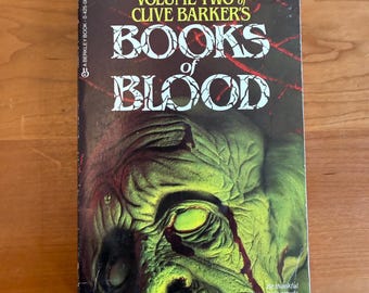 Books of Blood Volume II by Clive Barker - Berkeley 1986