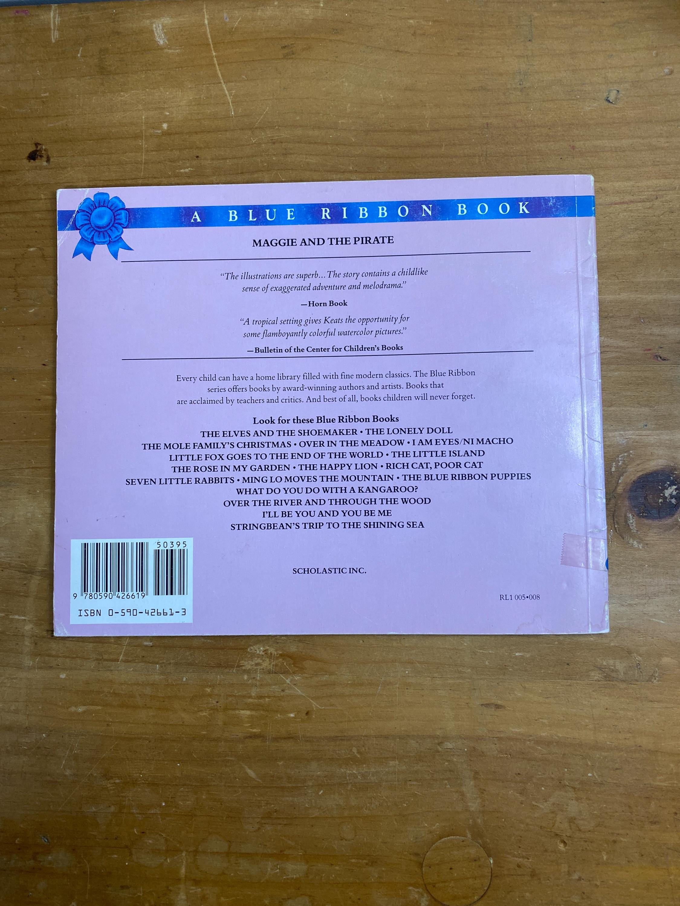 洋書 KEATS'S MAJOR ODES: Jack Wright Rhodes Maggie and the Pirate by Ezra Jack Keats - 1980s Scholastic - Ex