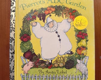 Pierrot's ABC Garden by Anita Lobel - 1921 Little Golden Book - Etsy