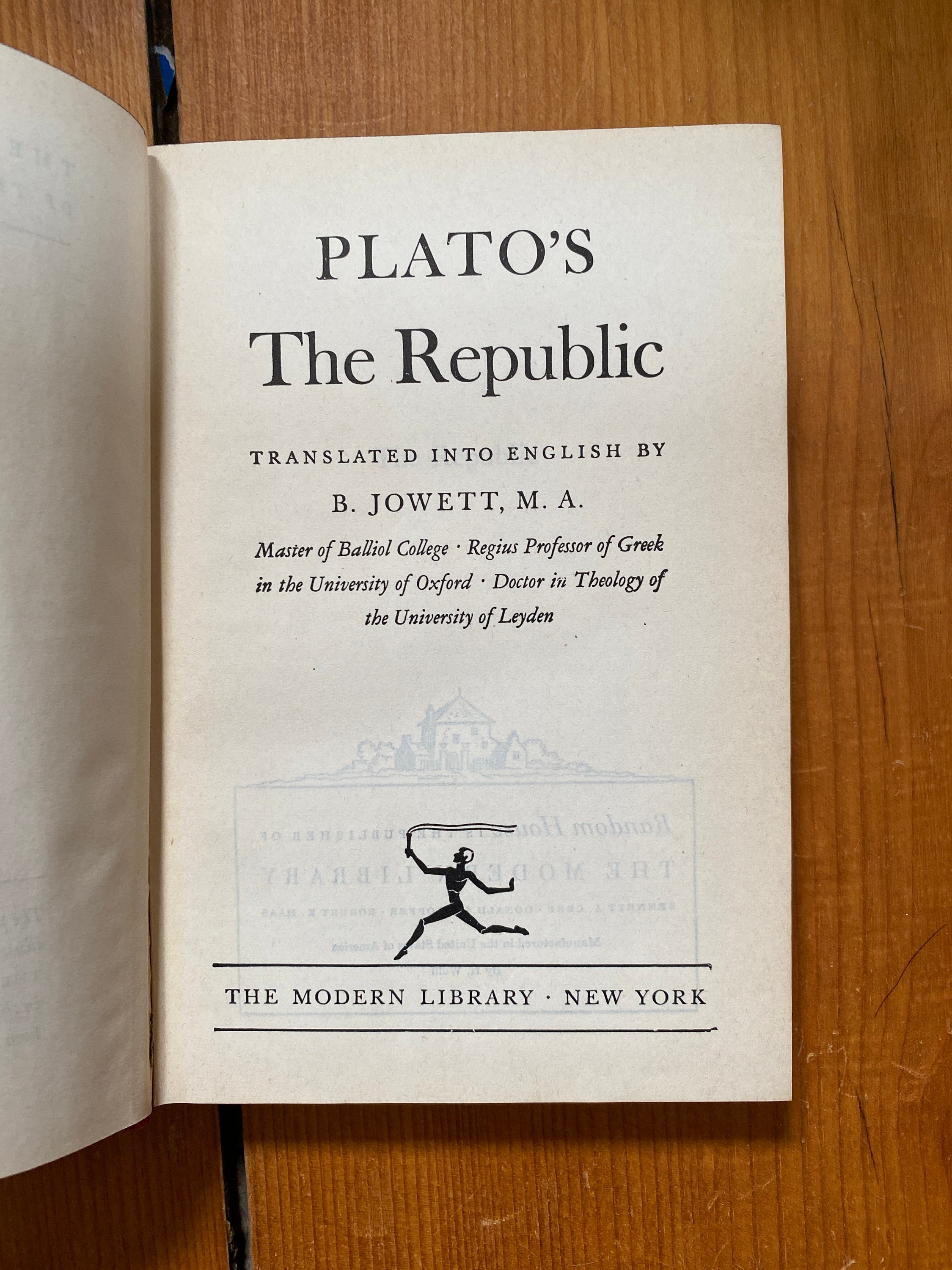プラトンの国家 - 完全版および完全版 - 近代図書館 No. 153 - Etsy 日本