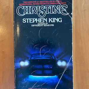 Christine by Stephen King - 1983 Signet Movie Tie-In