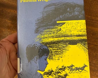 A Racecourse for Andy by Patricia Wrightson - Harcourt 1968 - Ex-library