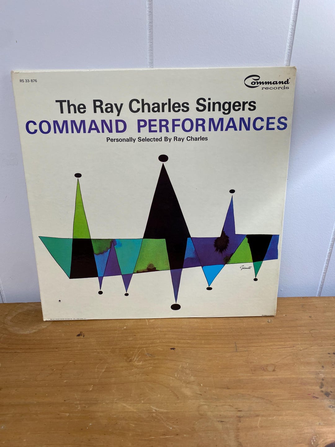 The Ray Charles Singers Command Performances - 1964 Command Records ...