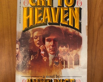 Cry to Heaven by Anne Rice - 1988 Pinnacle Mass Market Paperback
