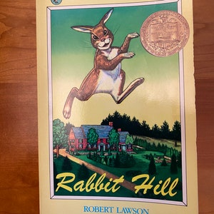 Rabbit Hill by Robert Lawson - 1980s Puffin- Newbery Award Winner