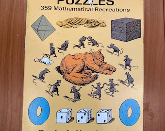 The Moscow Puzzles by Boris A. Kordemsky - 1972 Dover Edition - Etsy