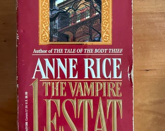 The Vampire Lestat by Anne Rice - Ballantine Mass Market 1986