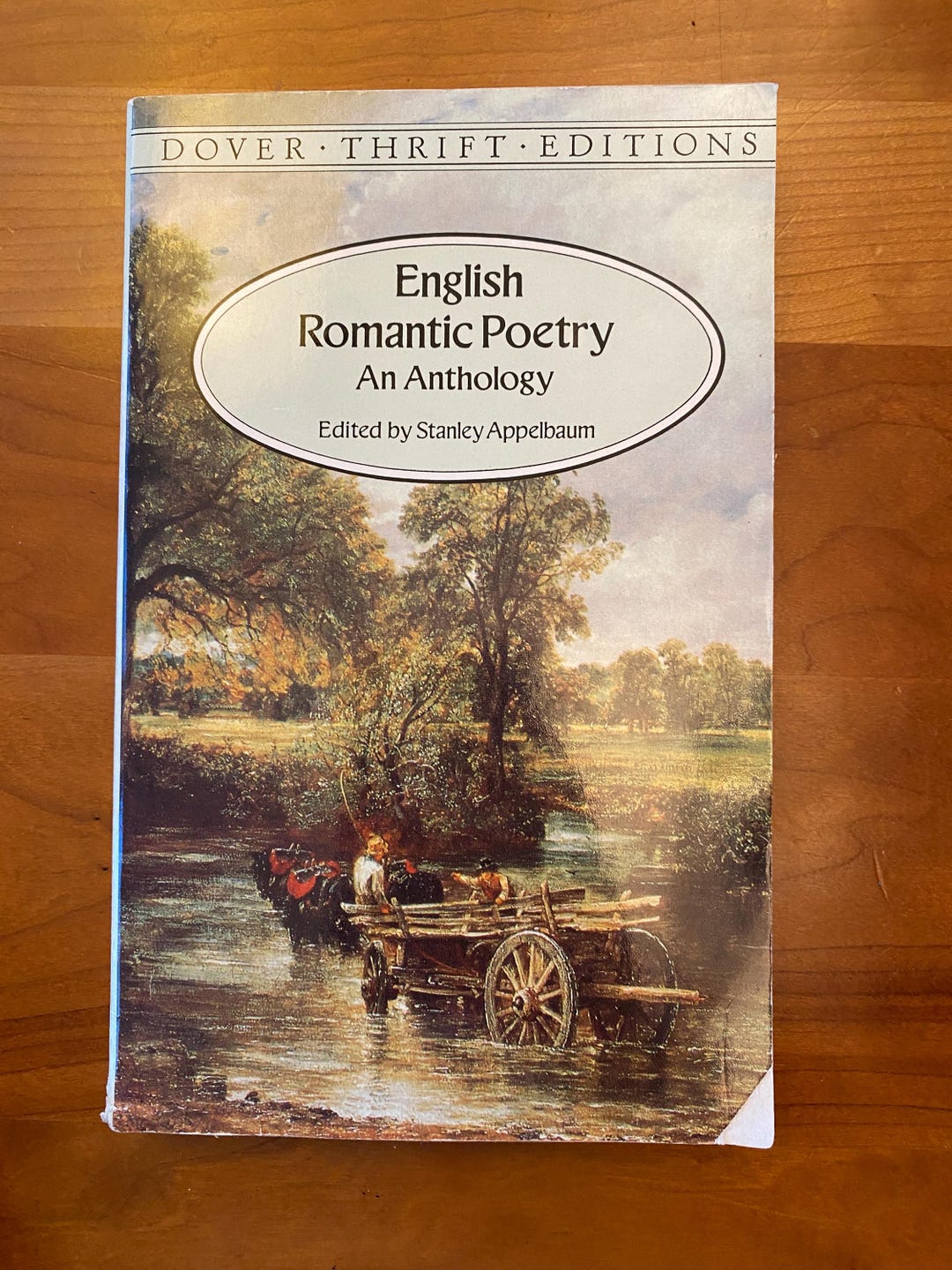 English Romantic Poetry - an Anthology - 1996 Dover - Etsy