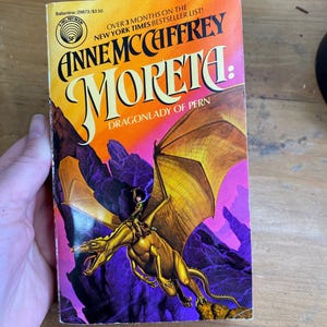 Moreta: DragonLady of Pern autorstwa Anne McCaffrey - 1984 Del Rey