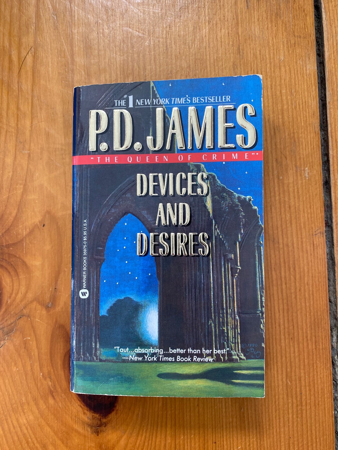 Devices and Desires by P.D. James 1991 Warner Paperback Etsy