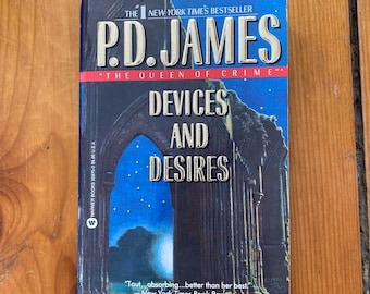 Apparaten en verlangens door P.D. James - Warner-paperback uit 1991