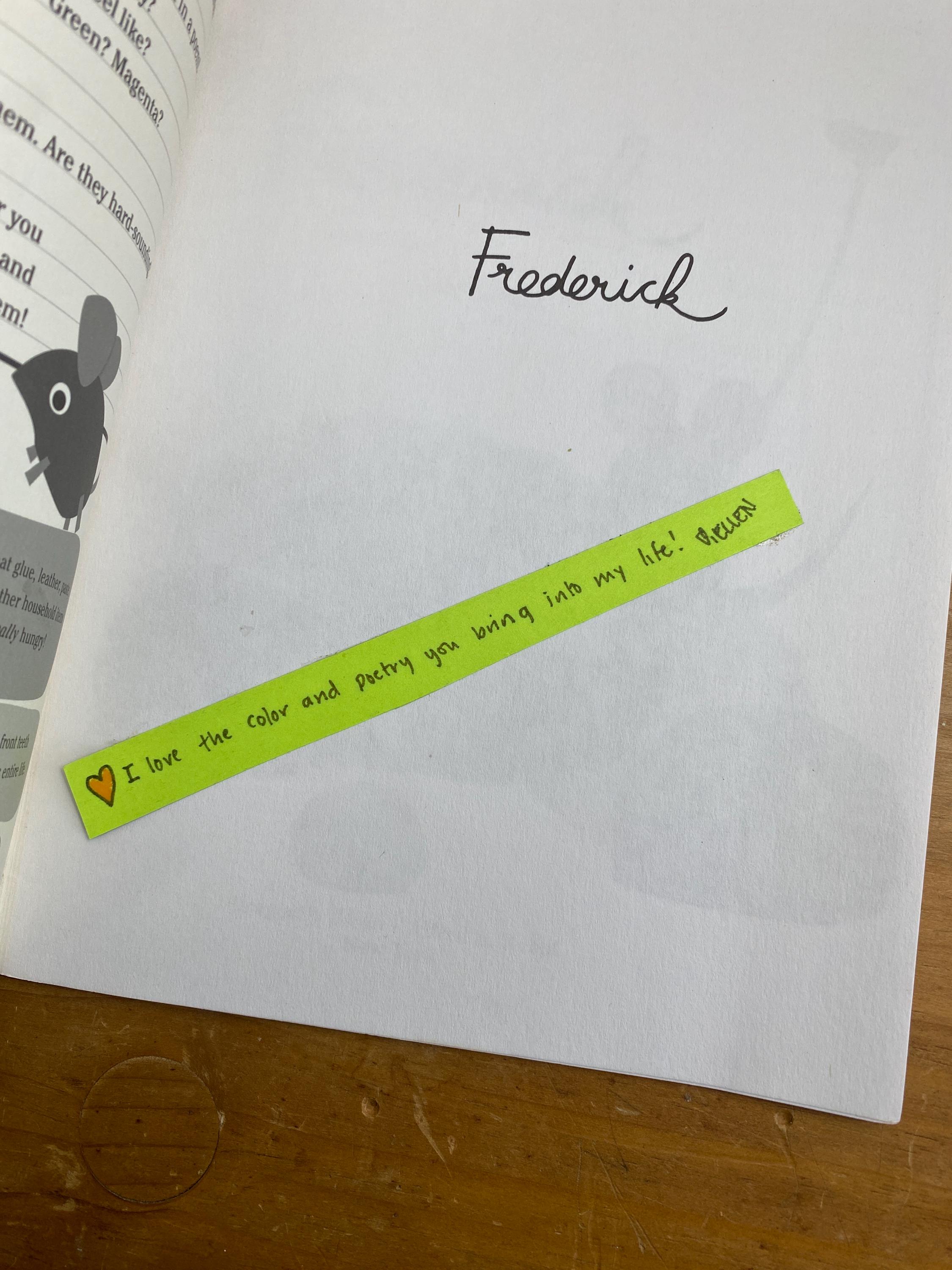 Frederick by Leo Lionni - 1987 Knopf/dragonfly - Etsy Israel