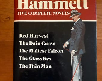 Five Complete Novels by Dashiell Hammett - 1980 Avenel