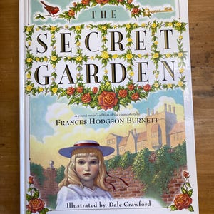 The Secret Garden by Frances Hodgson Burnett - Young Reader's Edition - Courage Books 1990