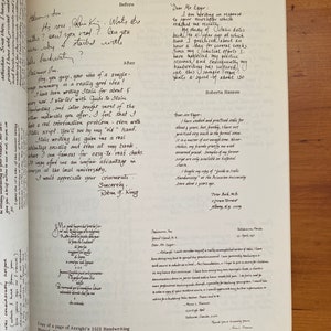 The Italic Way to beautiful Handwriting Cursive and Calligraphic by Fred Eager First Collier Edition 1974 image 3