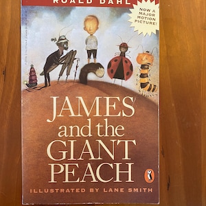 James and the Giant Peach by Roald Dahl - Puffin Paperback 1996