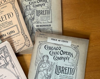The Opera Libretto Library: 33 Operas Complete with Music of