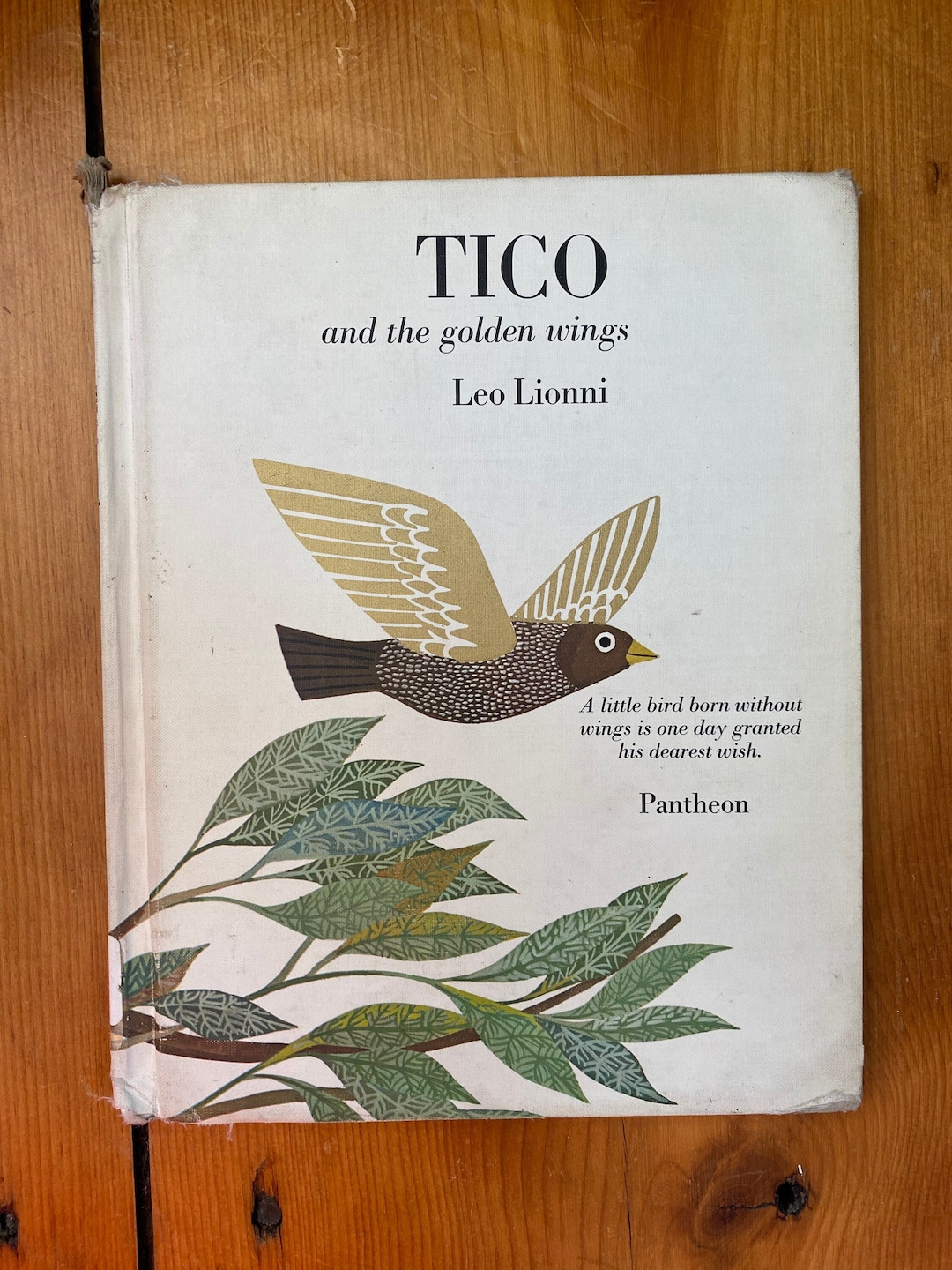 Tico and the Golden Wings by Leo Lionni - 1964 Pantheon Hardcover - Ex ...