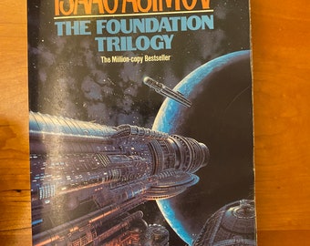 The Foundation Trilogy by Isaac Asimov - 1983 Del Rey