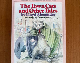 The Town Cats and Other Tales door Lloyd Alexander- Dell 1981 - GESIGNEERD
