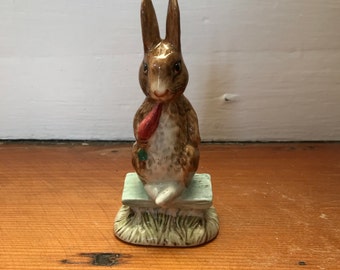 Beatrix Potter Figurine - Fierce Bad Rabbit - Beswick, England - 1977 Porcelain Figure