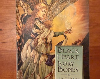 Corazón negro, huesos de marfil - Cuentos de hadas para adultos - 2000 Avon Books