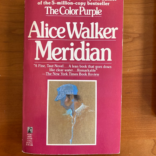 Meridian by Alice Walker - Pockets Books 1986