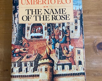 Der Name der Rose von Umberto Eco - 1983 HarCourt Brace Jovanovich 4.Druck