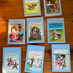 Little House Books by Laura Ingalls Wilder - 1971 Harper Taschenbücher - Blau