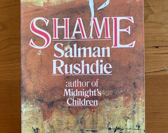 Vergüenza de Salman Rushdie - 1983 Picador UK Edition