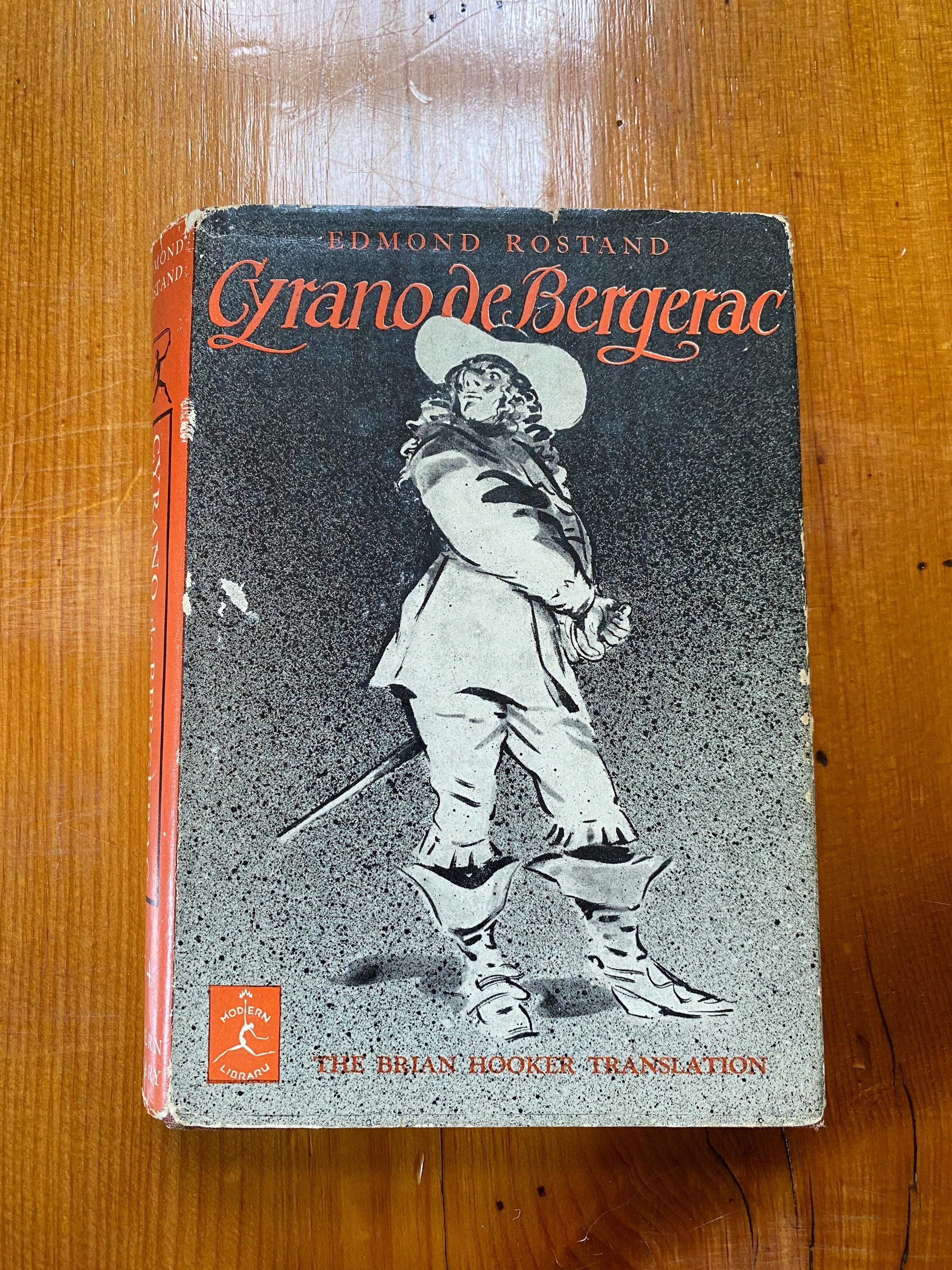 Cyrano de Bergerac エドモン・ロスタン Cyrano De Bergerac by Edmund Rostand- Modern Library 1946 - Etsy