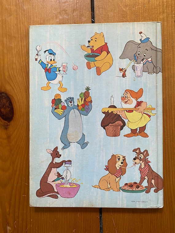 Walt Disney's Mickey Mouse Cookbook 1975 Vintage Hardcover