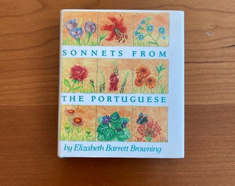 Sonnets des Portugais d'Elizabeth Barrett Browning - 1989 Running Press Miniature Book