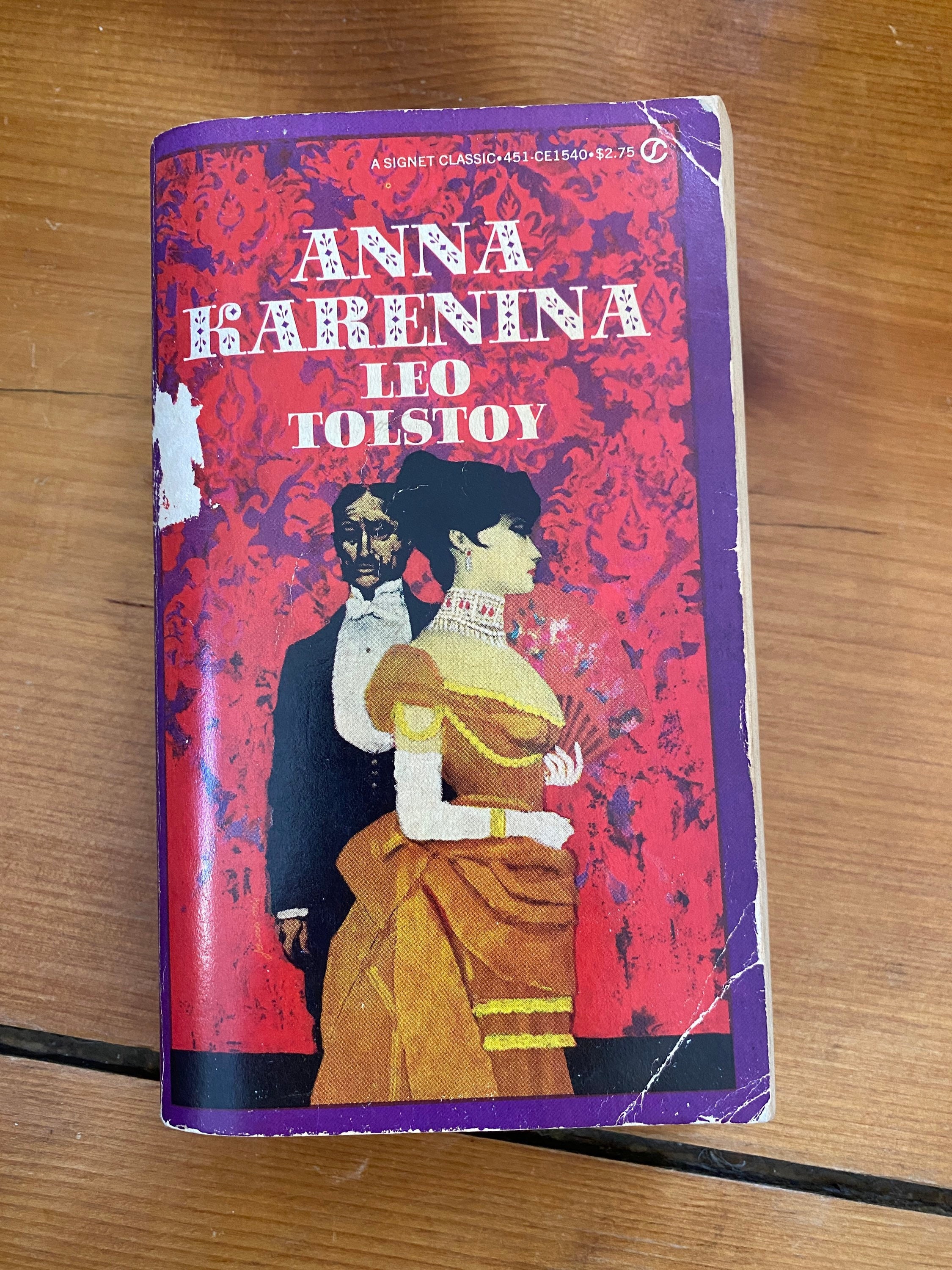 Anna Karenina by Leo Tolstoy - 1980 Paperback Book - Etsy
