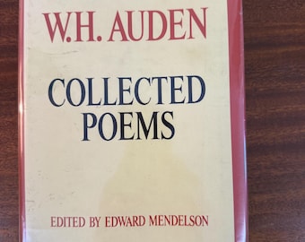 Collected Poems by W.H. Auden - 1976 First Trade Edition Random House - Ex-library