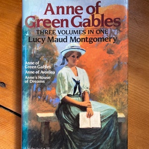 Anne of Green Gables Three Volumes in One by L.M. Montgomery - 1985 Hardcover