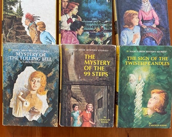 Nancy Drew Mysteries by Carolyn Keene - Assorted Titles -  Vintage Hardbacks